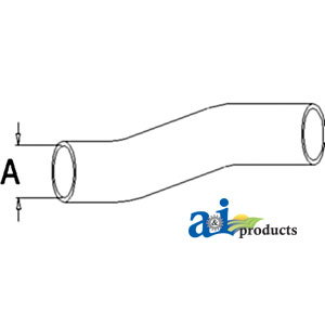 UCA21008   Lower Hose---Replaces A169930